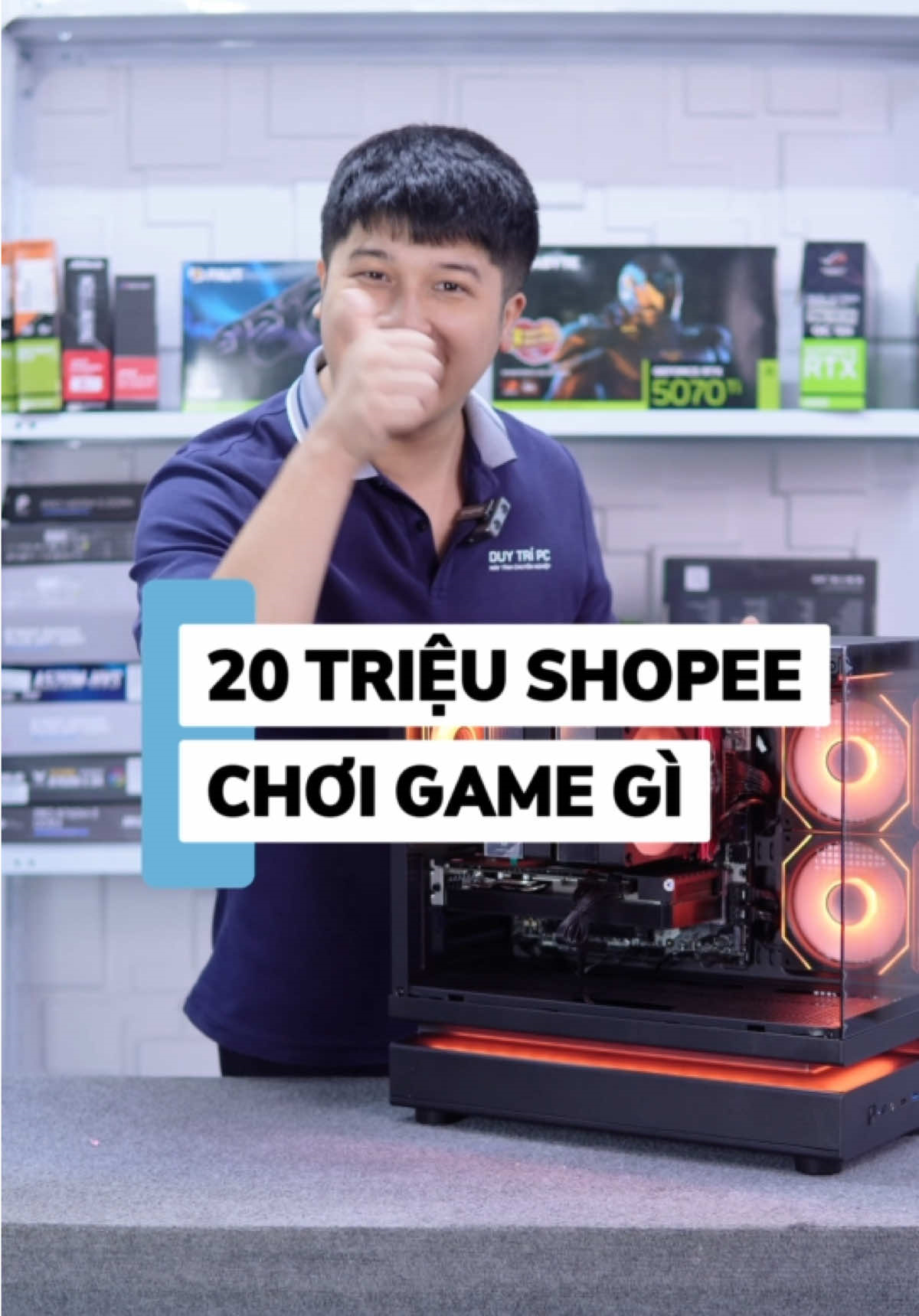 PC 20 Triệu Shopee: Cấu Hình Tối Ưu Chiến Mượt Mọi Tựa Game Hot